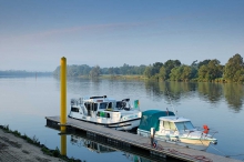 Francja - Burgundia - Saone - czarter barki turystycznej
 foto: LOCABOAT