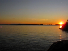 Czarter barki turystycznej w Finlandi foto: Saimaan Solmu